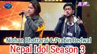 Lahur jane rail || Nishan Bhattarai & prabin bedwal || Nepal Idol season 3 || best performance