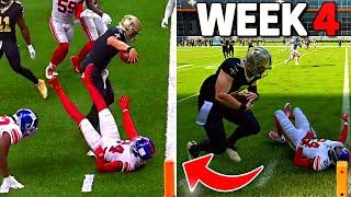 RECREATING THE TOP 10 PLAYS FROM NFL WEEK 4! Madden 22 Challenge