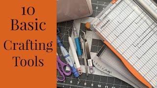 Top 10 Basic Paper Crafting  Tools |  My Most Used | Cardmaking | Scrapbooking