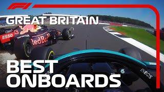 Max And Lewis' Crash, Speedy Moves And The Best Onboards | 2021 British Grand Prix | Emirates