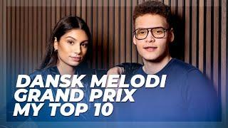 Dansk Melodi Grand Prix 2020 - My Top 10 (Eurovision Denmark 2020)