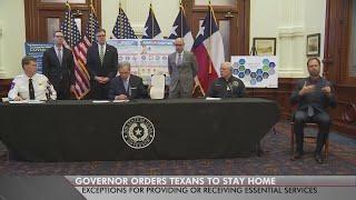 Stay home order comes as Texans face COVID-19, job loss concerns