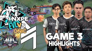 MATATALO NA BA ANG TOP 1? | NXPE vs BLACKLIST GAME 3 HIGHLIGHTS | MPL PH S8