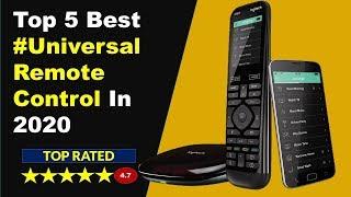 Top 5 Best Universal Remote Control In 2020 : logitech harmony Remote Control