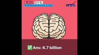 How many books human brain can store in its memory? #Explaination #FunFacts #KSG #DidYouKnow #KSGDYK