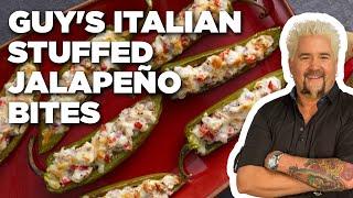 Guy Fieri's Italian Stuffed Jalapeño Bites | Guy's Big Bite | Food Network