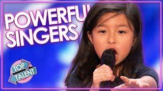 TOP 5 POWERFUL KID Singers Around The World! | Top Talent