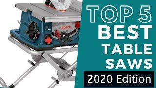 Top 5 Table Saws 2020 | Best Table Saws