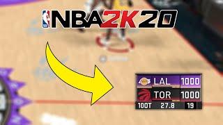 I Scored 1000 Points In NBA 2K20...