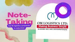 Top 10 Logistics Company in India (2022) || Top best logistic companies in India in  || omlogistics