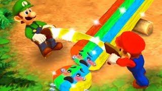 Mario Party The Top 100 MiniGames - Mario vs Luigi vs Peach vs Daisy