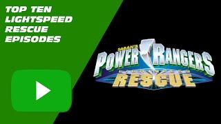 Top Ten #166 Power Rangers Lightspeed Rescue Episodes