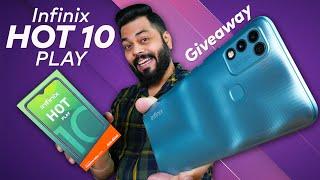 Infinix Hot 10 Play Unboxing And First Impressions | Giveaway ⚡ Helio G35, 6000mAh & More