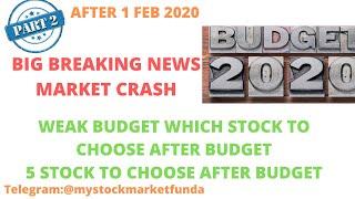 STOCK PICKS AFTER BUDGET 2020| STOCKS TO INVEST IN 2020 | BEST STOCKS TO INVEST NOW | MULTIBAGGER