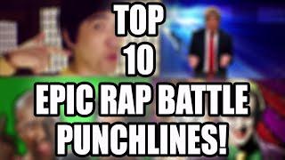 TOP 10! Epic Rap Battles Of History Punchlines