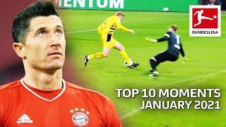 Top 10 Moments January – Lewandowski's 24 Goal Run, Haaland's Record & More