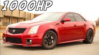 1000HP CTSV Blower + Nitrous Ride Along and Street Racing - “The Daddy Caddy"