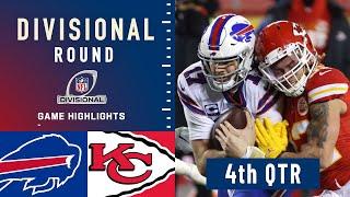 Buffalo Bills vs. Kansas City Chiefs Full Highlights 4th Quarter | NFL Divisional Round 2021