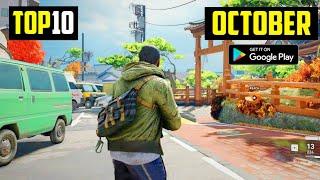 TOP 10 NEW GAMES FOR ANDROID IN OCTOBER 2020 | HIGH GRAPHICS (ONLINE/OFFLINE)