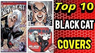 TOP 10 BLACK CAT COMIC BOOK COVERS | Vote for your Top 3!!