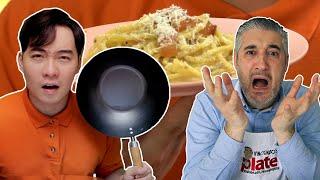 Italian Chef Reacts to UNCLE ROGER Spaghetti Alla Carbonara