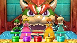 Mario Party The Top 100 MiniGames - Luigi Vs Peach Vs Daisy Vs Rosalina (Master CPU)