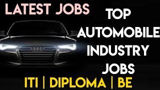 2020 TOP AUTOMOBILE INDUSTRY JOBS TAMIL NADU