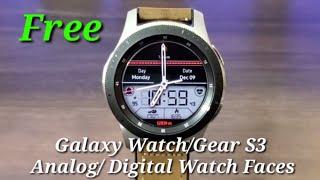 Top Free Galaxy Watch/Galaxy Watch Active 2 Watch Face A See Video