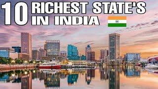 Top 10 Richest State's in India || 2020 - 2021 || Debdut YouTube