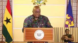 FREE WATER AND BUS TRANSPORTATION - PRESIDENT NANA ADDO ADDRESS GHANAIANS AGAIN