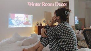 ROOM DECOR #7 내 방의 빔프로젝터, 핑크 네온조명, 향수소개 | kinda cool