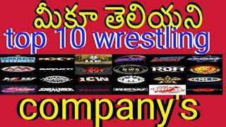 Top 10 wrestling companies