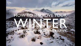 WINTER Landscape Photography Tips - 3 Tips To Take Better Snow Photos