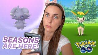 NEW SEASONS SPAWNS ARE CRAZY GOOD! Pokémon GO