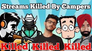 Top 5 God Level Campers VS Famous Indian Streams | Mortal, Dynamo Gaming, Carryislive, Scout