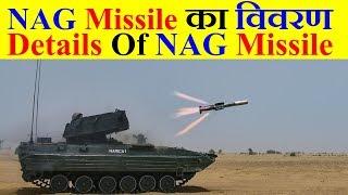 NAG Missile का विवरण | Details Of NAG Missile