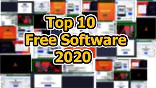 Top 10 FREE SOFTWARE 2020