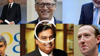 World's Top 10 richest  people of 2019. End of Year Assessment