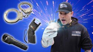 Cop Melts Police Gear With THERMITE!