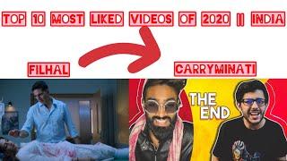 Top 10 most liked videos of youtube  || 2020