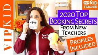 VIPKID 2020 BOOKING SECRETS (reach more students) PROFILE EXAMPLES INCLUDED - Tips From NEW Teachers