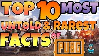 TOP 10 MOST UNTOLD N RAREST FACTS ABOUT PUBG MOBILE II SELTOS GAMING II