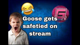 TheGooseTV gets safetied on stream *not top 10 madden mobile 21 play of the year*