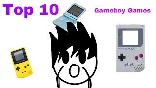 Top 10 GameBoy Games (From sources this time)