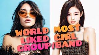 [TOP 45] WORLD MOST LIKED GIRL GROUP/BAND OF ALL TIME | FEBRUARY 2021