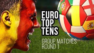 My Euro 2020 Top 10s - Group matches round 1