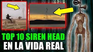 TOP 10 SIREN HEAD CAPTADOS EN CÁMARA EN LA VIDA REAL