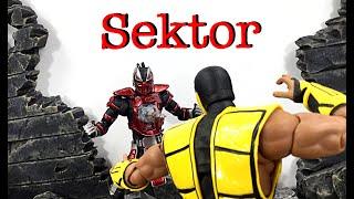 Storm Collectibles 1/12 Action Series Mortal Kombat SEKTOR Action Figure Review