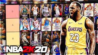 THE FINAL RANKING THE BEST SMALL FORWARDS IN NBA 2K20 MyTEAM!!