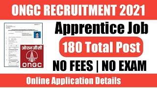 Ongc Apprentice recruitment 2021 / New vacancy govt jobs 2021 / sarkari naukari latest news